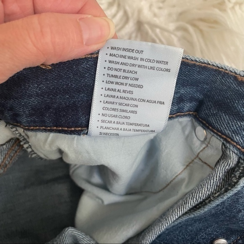 Kancan 90’s flare distressed cotton denim jeans size‎ 11 29 NWT - Picture 8 of 9